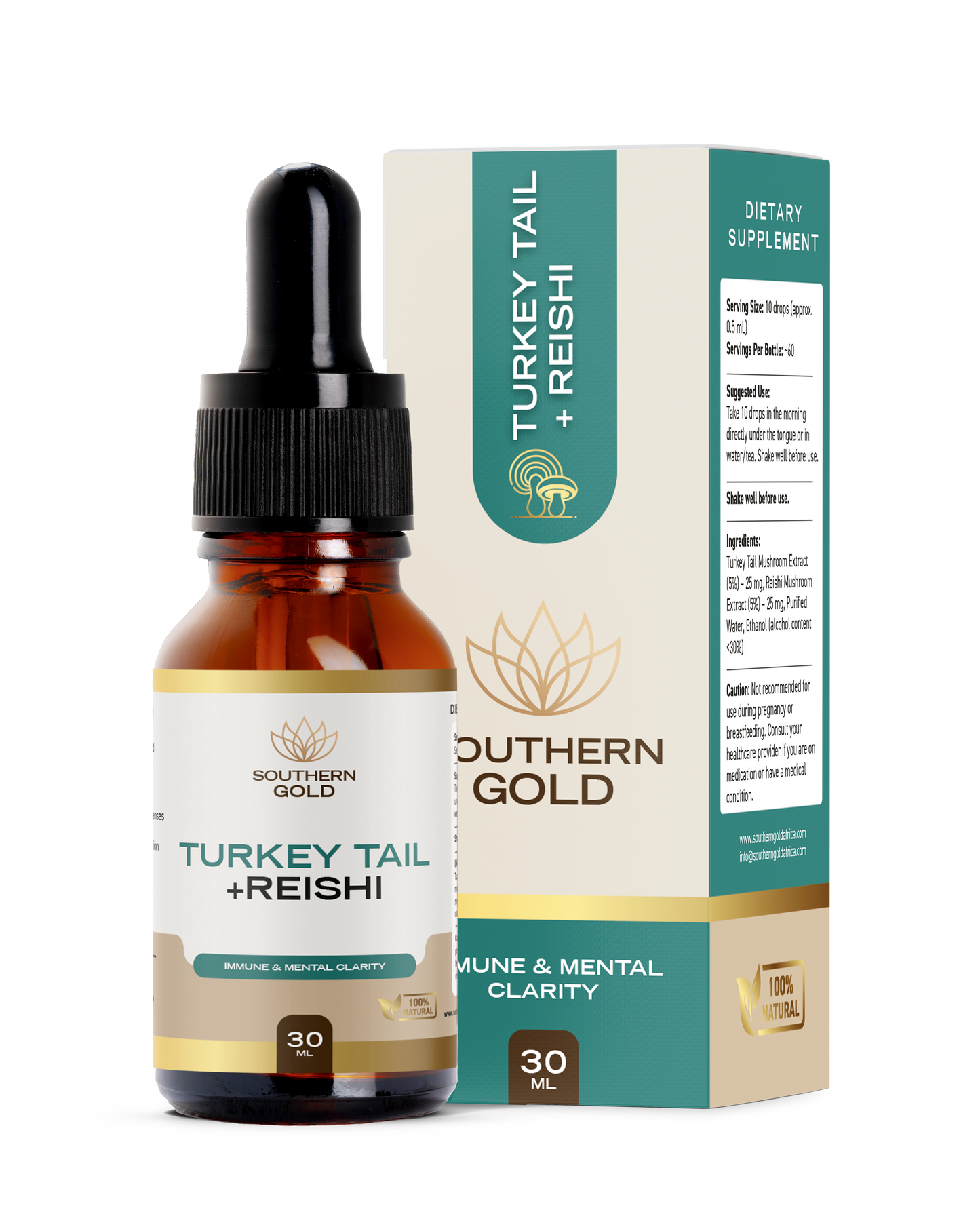 TURKEY TAIL + REISHI