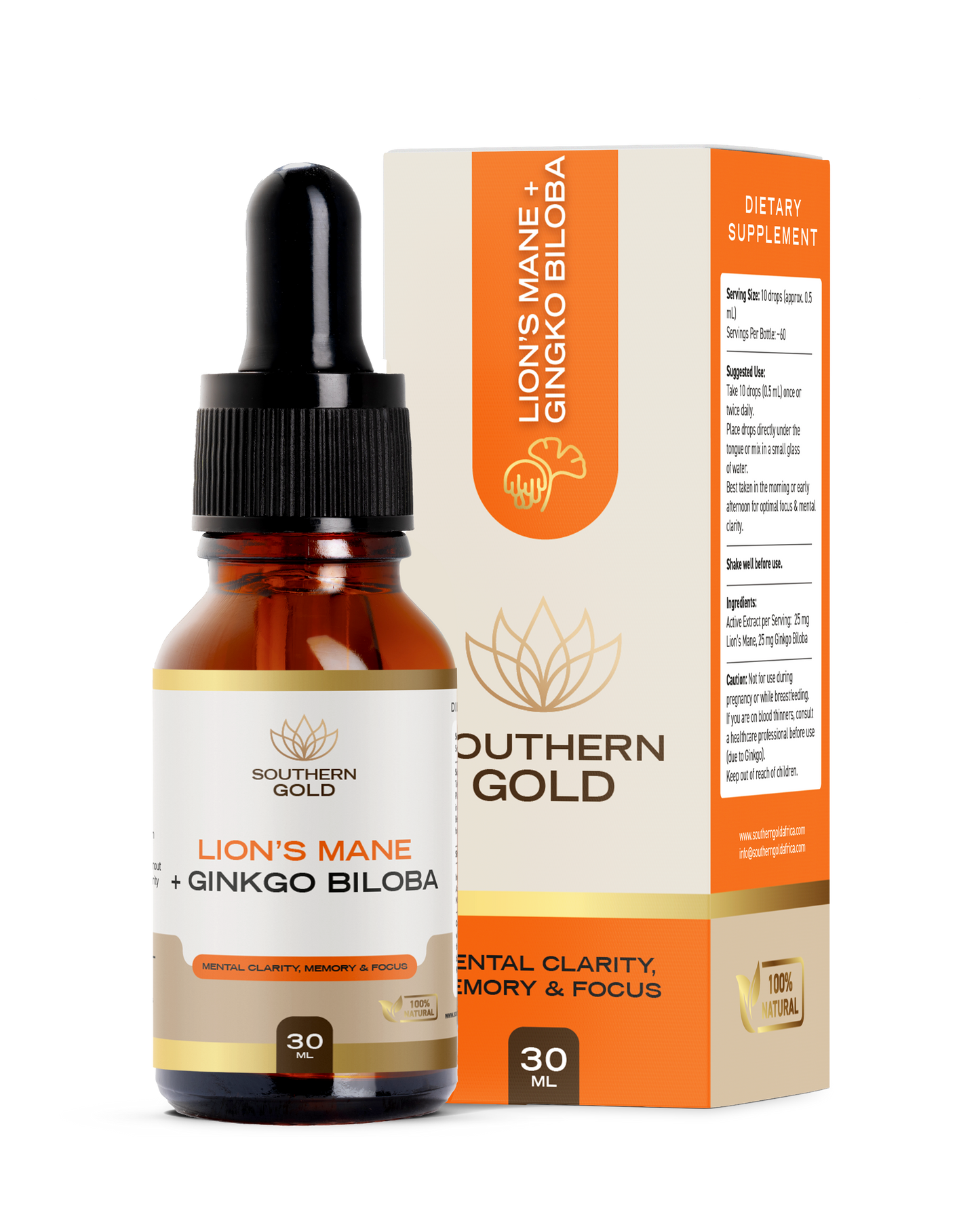 LION'S MANE + GINKO BILOBA