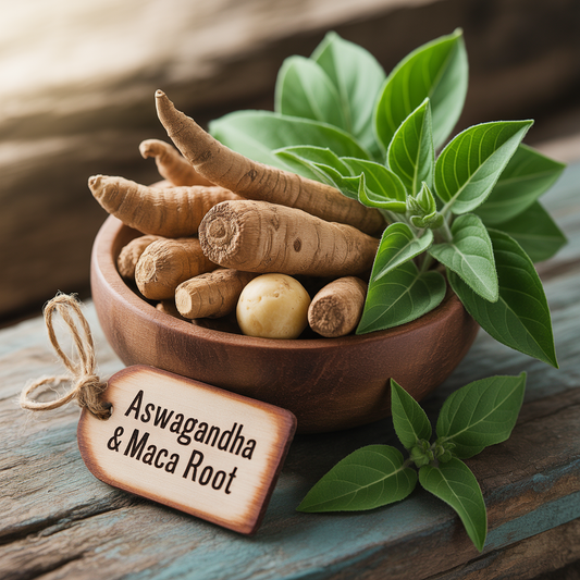 ASHWAGANDHA + MACA ROOT