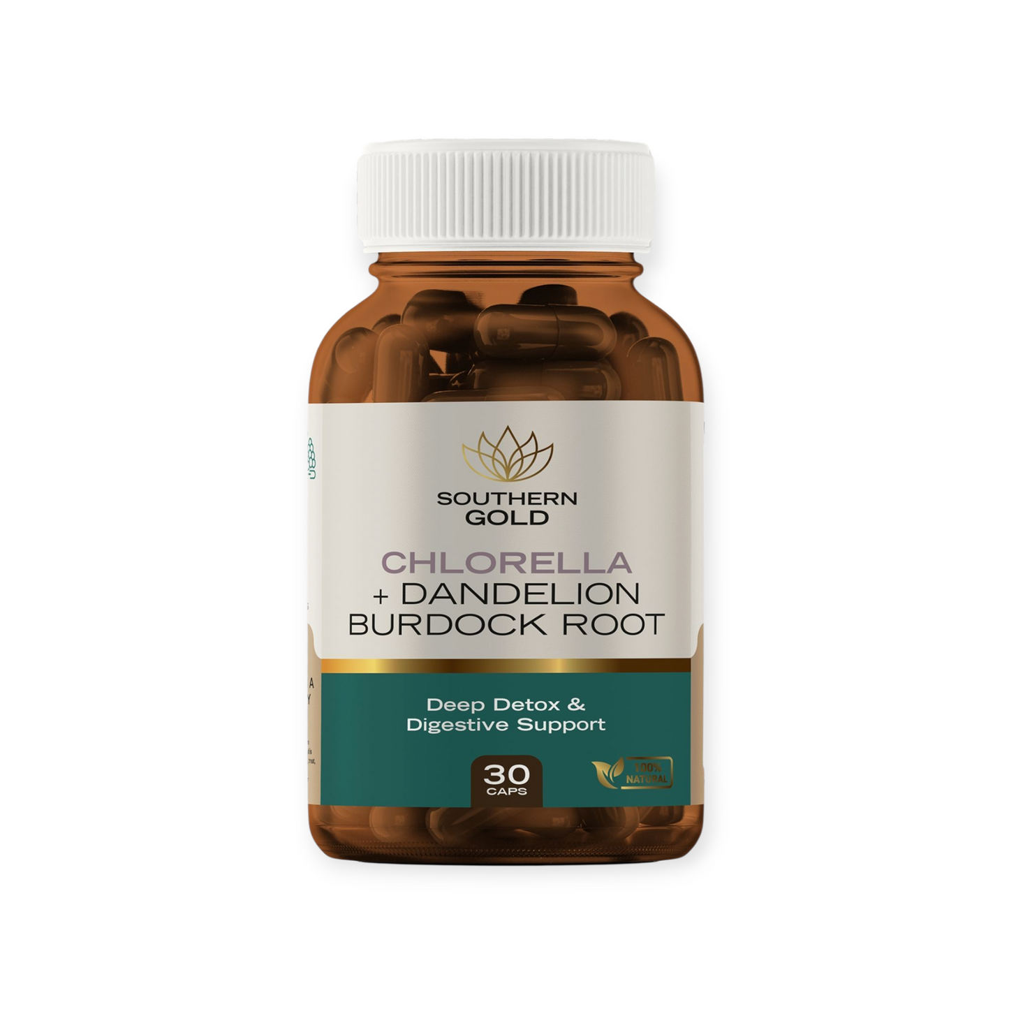 CHLORELLA, DANDELION & BURDOCK ROOT